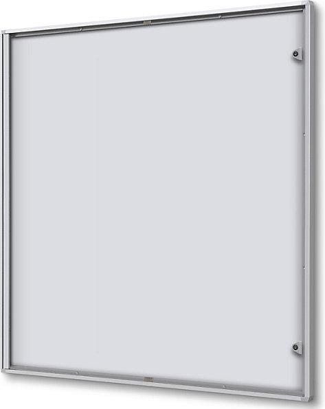 Actual product image eurokraft basic Indoor Info Showcase (Magnet board, Bulletin board, 93.5 x 96.5 cm)