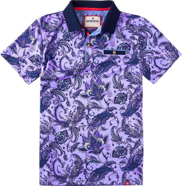 Image du produit Joe Browns Paisley Print Polo Shirt (L)