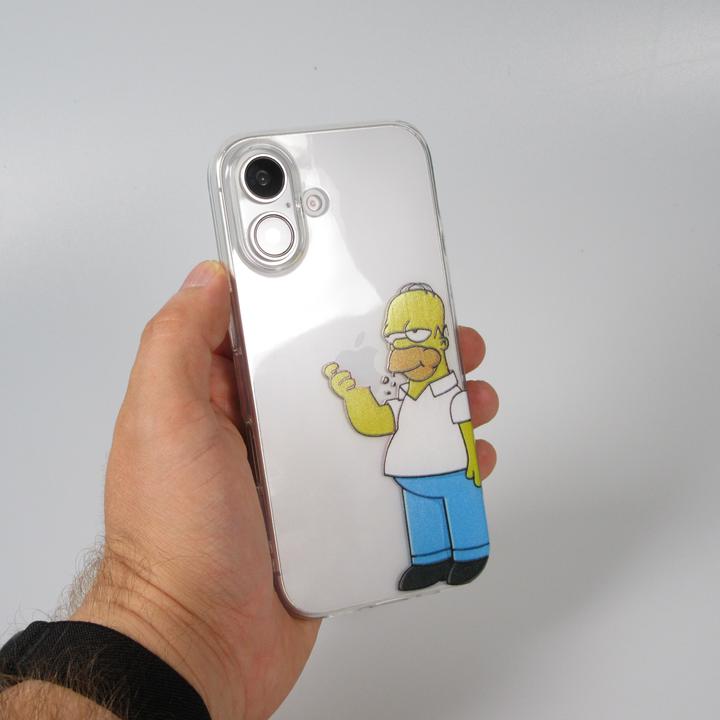 Actual product image PhoneLook Coque Gel cartoon Homer Simpson (Apple iPhone 16 Plus)