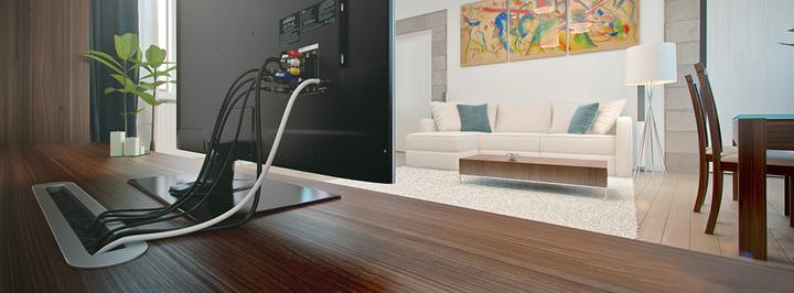 Actual product image OK-Line Exit Nct (Cable hole, 42.70 cm)