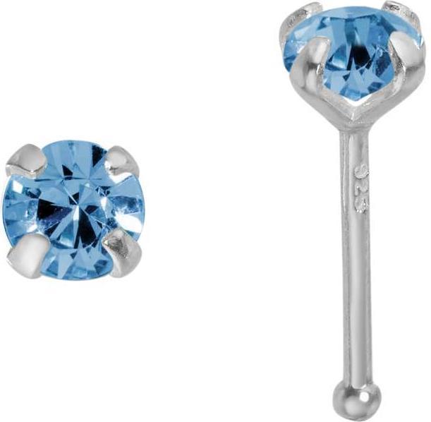 Actual product image Bijouteria Nose piercing (Silver, Zirconia)