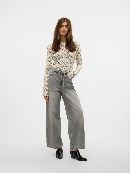 Image du produit Vero Moda VMWIEN Mid Rise Weiter Beinschnitt Jeans Weit geschnitten (W27/L32)