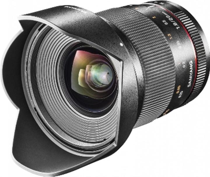 Image du produit Samyang 20mm f/1.8-22 ED AS UMC - Sony E (Sony E, Plein format)