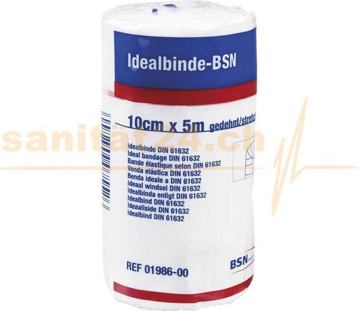 Produktbild Idealbinde 6cmx5m weiss in Zellglas 10 Stk