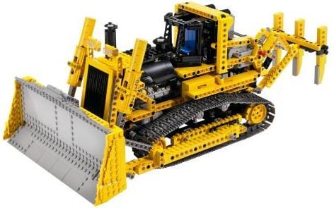 Actual product image LEGO Technic End-Of-Live Set RC Bulldozer (mit Motor) - 8275 NEU! Teile 1384x (8275)