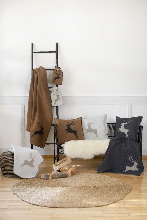 Actual product image David Fussenegger Cotton blanket deer.41176240 (200 x 140 cm)