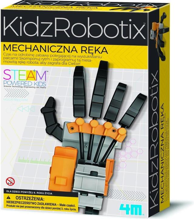 Actual product image 4M Motorized Robot Hand KidzRobotix