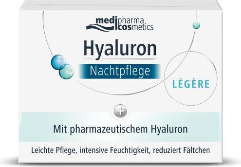 Immagine prodotto Dr. Theiss Trattamento notte ialuronico LEGERE in barattolo, 50 ml CRE (50 ml, Crema notte)