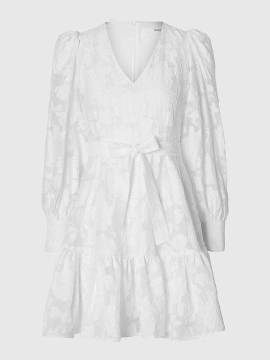 Actual product image Selected Femme Floral long sleeve mini dress (38)