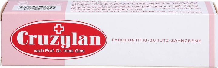 Produktbild Cruzylan Parodontitis Schutz Zahncreme, 70 g Zahncreme
