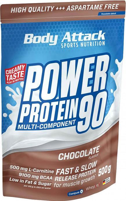 Image du produit Body Attack New Power Protein 90 (sachet de 500g) (Abricot, Fruit de la passion, 1 pcs, 500 g)