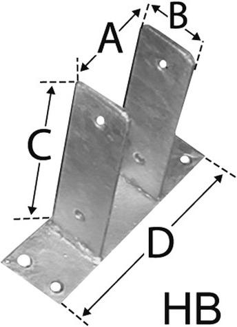Produktbild Simpson Sst Pfostenanker (4 Stk.)