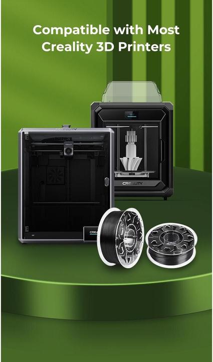 Immagine prodotto Creality Filament (ASA, 1.75 mm, 1000 g, Nero)
