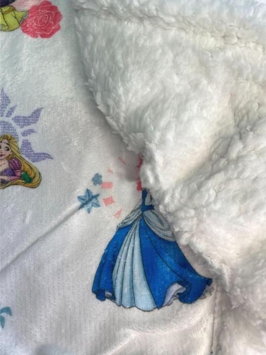Immagine prodotto Disney Princess Coperta Pile a fibra lunga (152 x 127 cm)