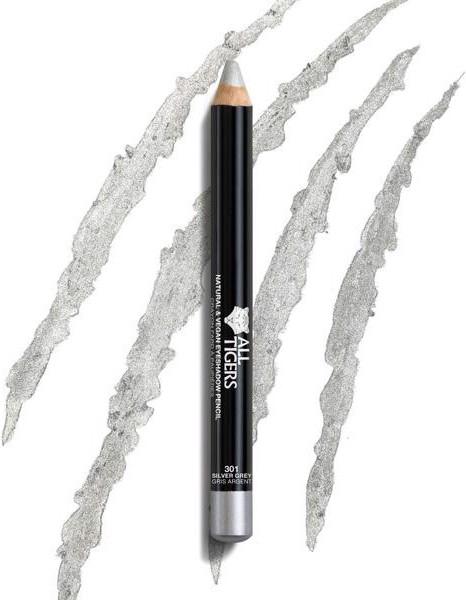 Produktbild All Tigers Natürlicher & Veganer Lidschatten (Silber)