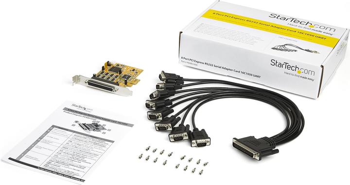 Actual product image StarTech .com 8 Port PCI Express Card