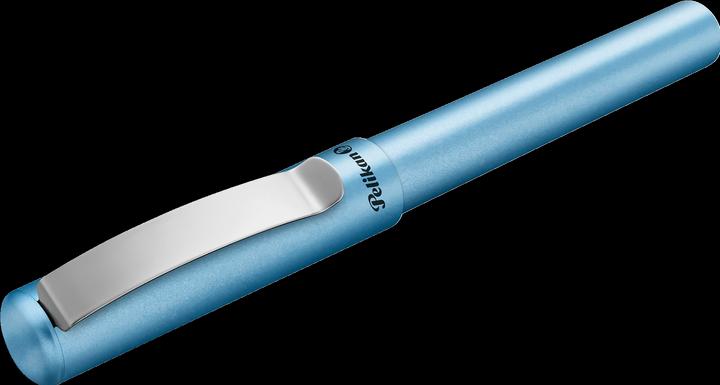 Produktbild Pelikan Füller Pina Colada blau metallic 1+1 TP/FS blau Faltschachtel (Blau Metallic, 1 x)