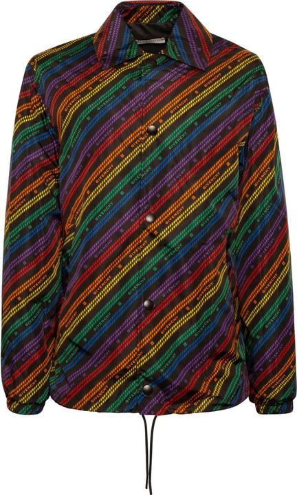 Actual product image Givenchy Rainbow Chain Nylon Jacket (50)