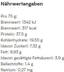 Valori nutrizionali e ingredienti MyProtein Biscotto proteico (Doppio cioccolato, 12 pz., 900 g)