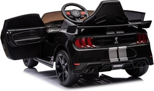 Produktbild Es-toys Elektro Kinderauto Lizenziert – Mustang GT500 Shelby Cobra mit Ledersitz und EVA Reifen (12 V)