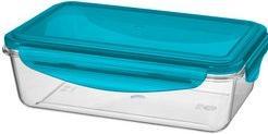 Actual product image keeeper "tino" food storage jar, with clip, 0.45 litre lid: blue, material: PP/Tritan, resistant (0.45 l)