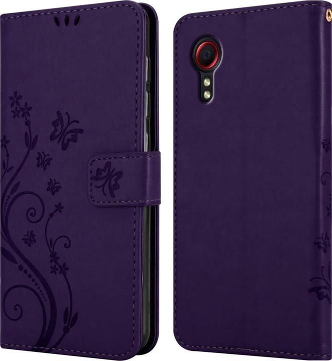 Immagine prodotto Cadorabo Custodia Flower Book (Samsung Galaxy Xcover 5)