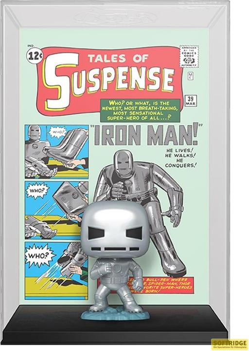 Produktbild Funko Marvel POP! Comic Cover Vinyl Figur Tales of Suspense #39 9 cm