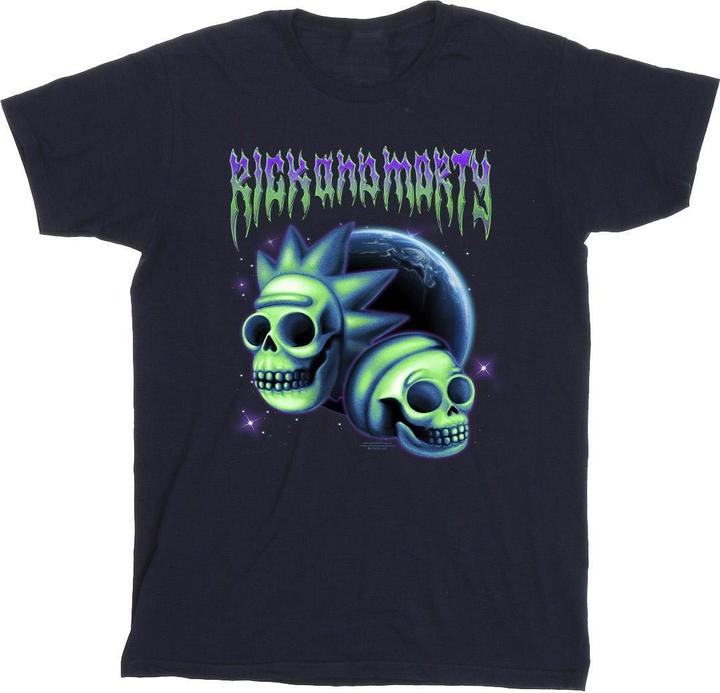 Rick And Morty Space Skull TShirt (XL)
