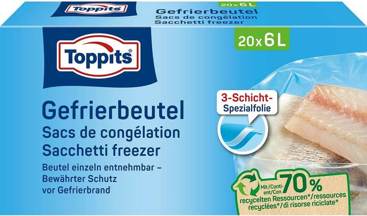 Toppits Borsa per il congelatore (20 x)