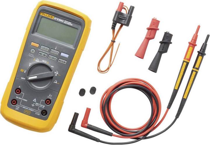Immagine prodotto Fluke Multimetro manuale Multimetro digitale realmente efficace (CAT III 1000V, CAT IV 600V)