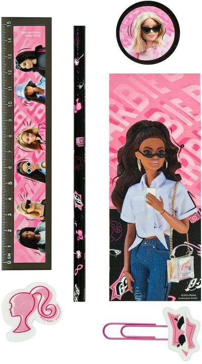 Actual product image Undercover Pencil holder filled 7-piece Barbie
