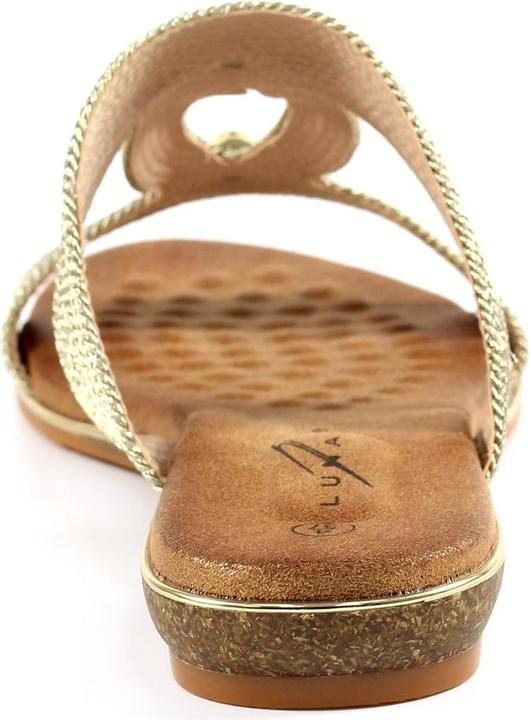 Actual product image Lunar Womens/Ladies Calow Leather Sandals (41)