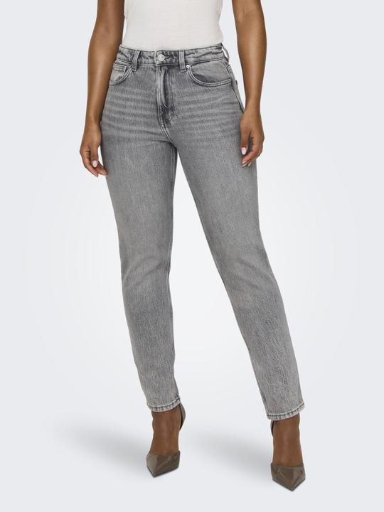 Produktbild Only Gerade geschnitten Hohe Taille Jeans Straight-Fit jeans (W32/L34)