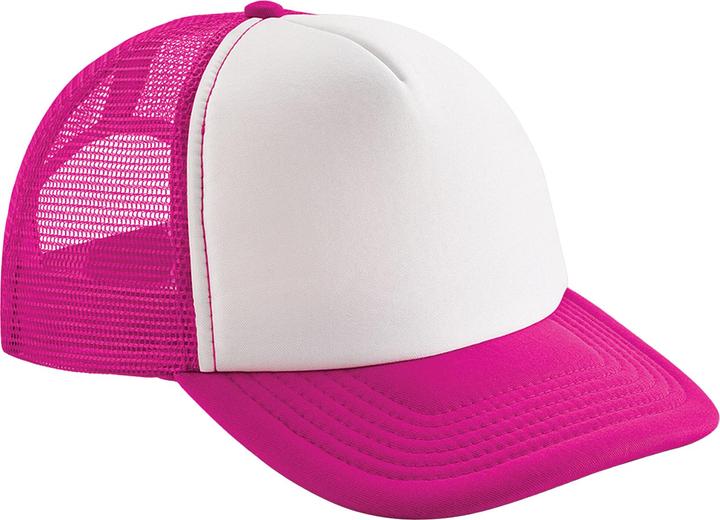 White, fuchsia