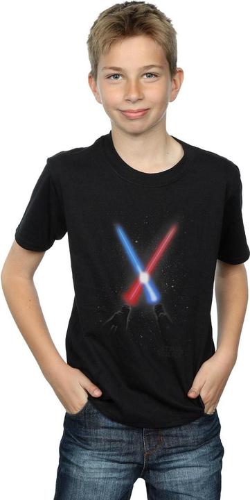 Immagine prodotto Star Wars Crossed Lightsabres Maglietta Ragazzi (128)