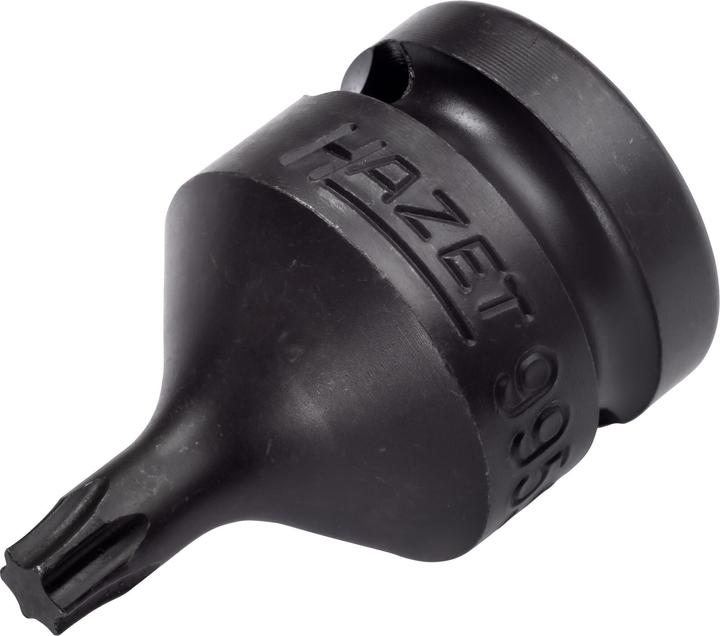 Actual product image HAZET Impact screwdriver socket ∙ TORX 995S-T30 ∙ Square, hollow 12.5 mm (1/2 inch) ∙ Inside TORX…