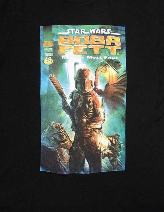 Immagine prodotto Star Wars Maglietta Boba Fett Copertina Fumetti Adulto Unisex (XXL)
