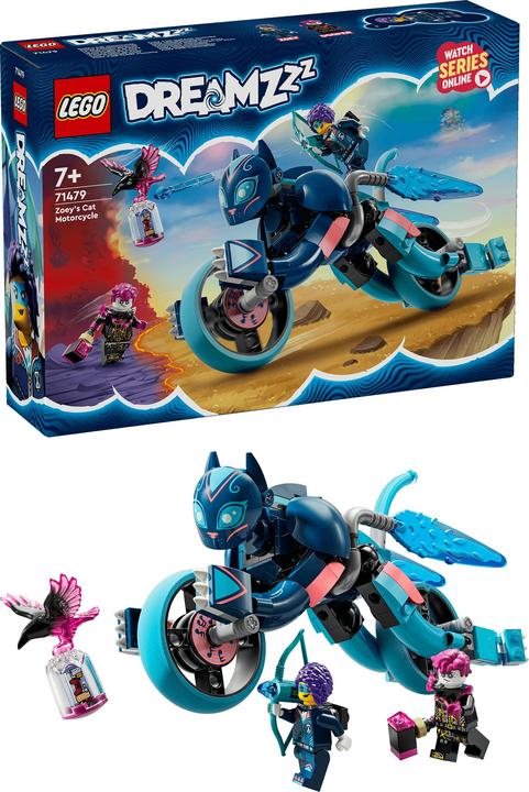 Image du produit LEGO La moto du chat de Zoé (71479, LEGO Dreamzzz)