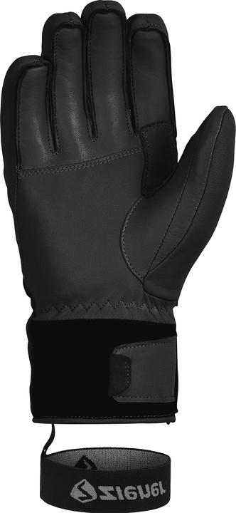 Produktbild Ziener Alpine Damen Ski Handschuhe Leder KUMA schwarz - 8 (8)