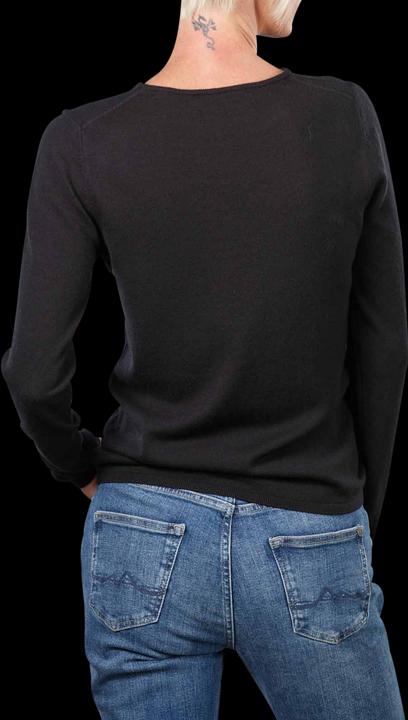 Produktbild Marc O'Polo Long Sleeve Pullover Round Neck Black (M)