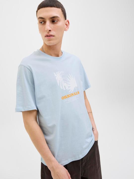 Produktbild Jack & Jones Gedruckt Rundhalsausschnitt T-shirt T-shirt (S)