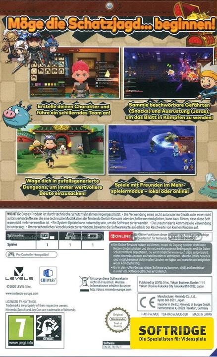 Image du produit Nintendo Snack World : La chasse au trésor - L'or (Switch, DE)