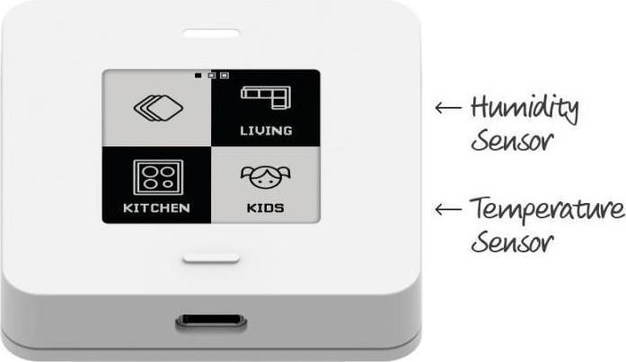 Immagine prodotto myStrom MYSLPQWBM1 - Pulsante WiFi Max con display e-paper