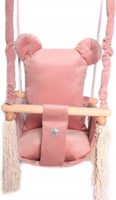 Image du produit Holzecke Balançoire grillagée "Teddy Bear "gris