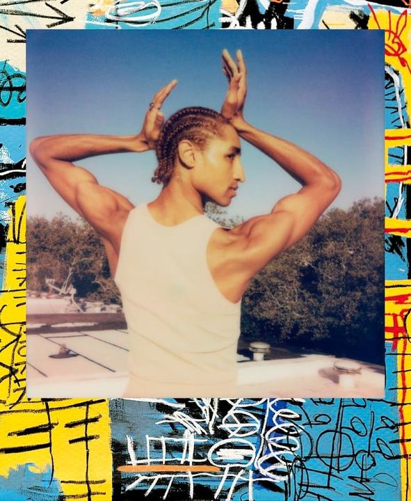 Actual product image Polaroid Colour Film for i-Type Basquiat Edition