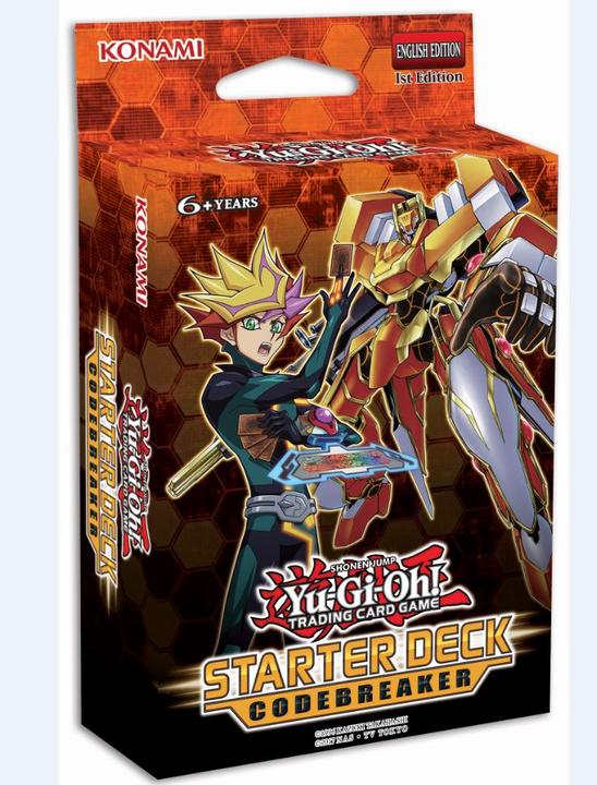 Actual product image Tinisu Yu-Gi-Oh! starter deck - 2018 Codebreaker - German (German, Booster Pack)