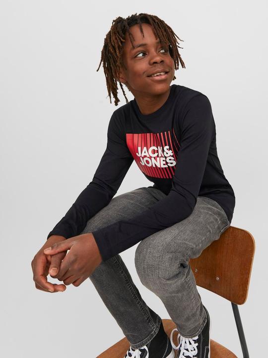 Immagine prodotto Jack & Jones Maniche lunghe con logo per ragazzi (128)