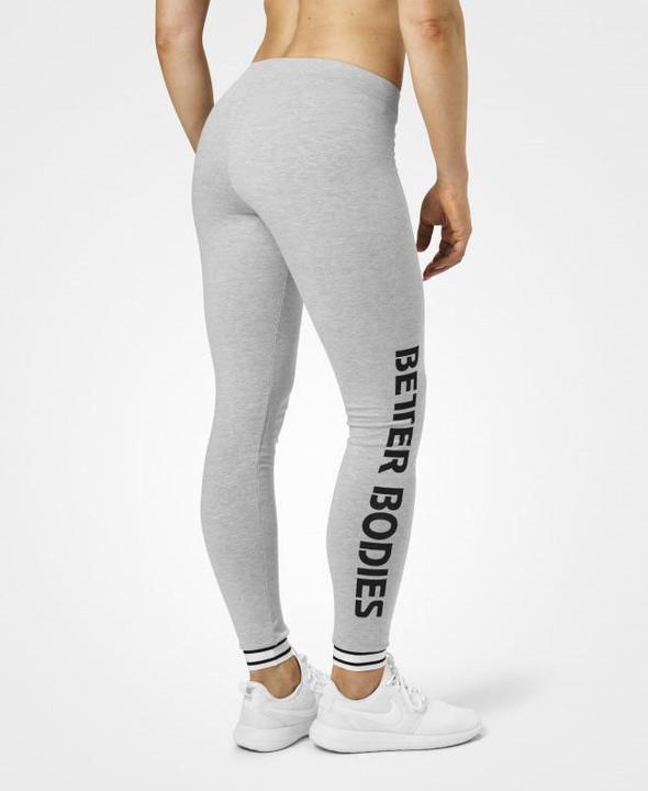 Actual product image Better Bodies Gracie Leggings GREY MELANGE (S)