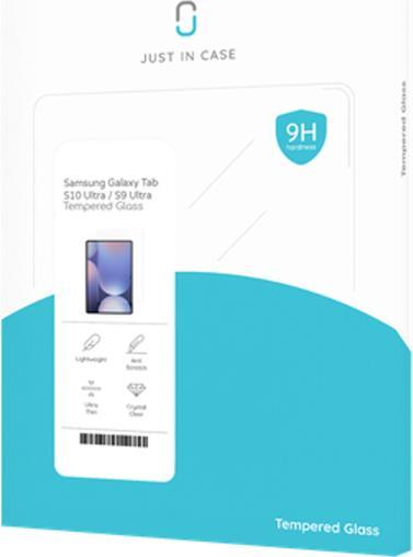 Image du produit Just in Case Protection d'écran en verre trempé Clear Samsung Galaxy Tab S9 Ultra/S10 Ultra (1 pièce(s), Galaxy Tab S10 Ultra)