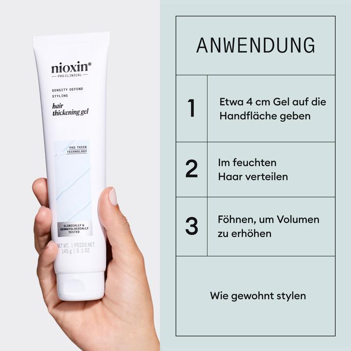 Actual product image Nioxin Styling Hair Thickening Gel (Hair gel, 140 ml)